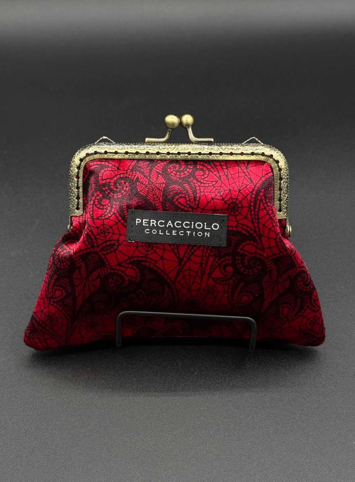 Velvet Bats Coin Purse Percacciolo Collection