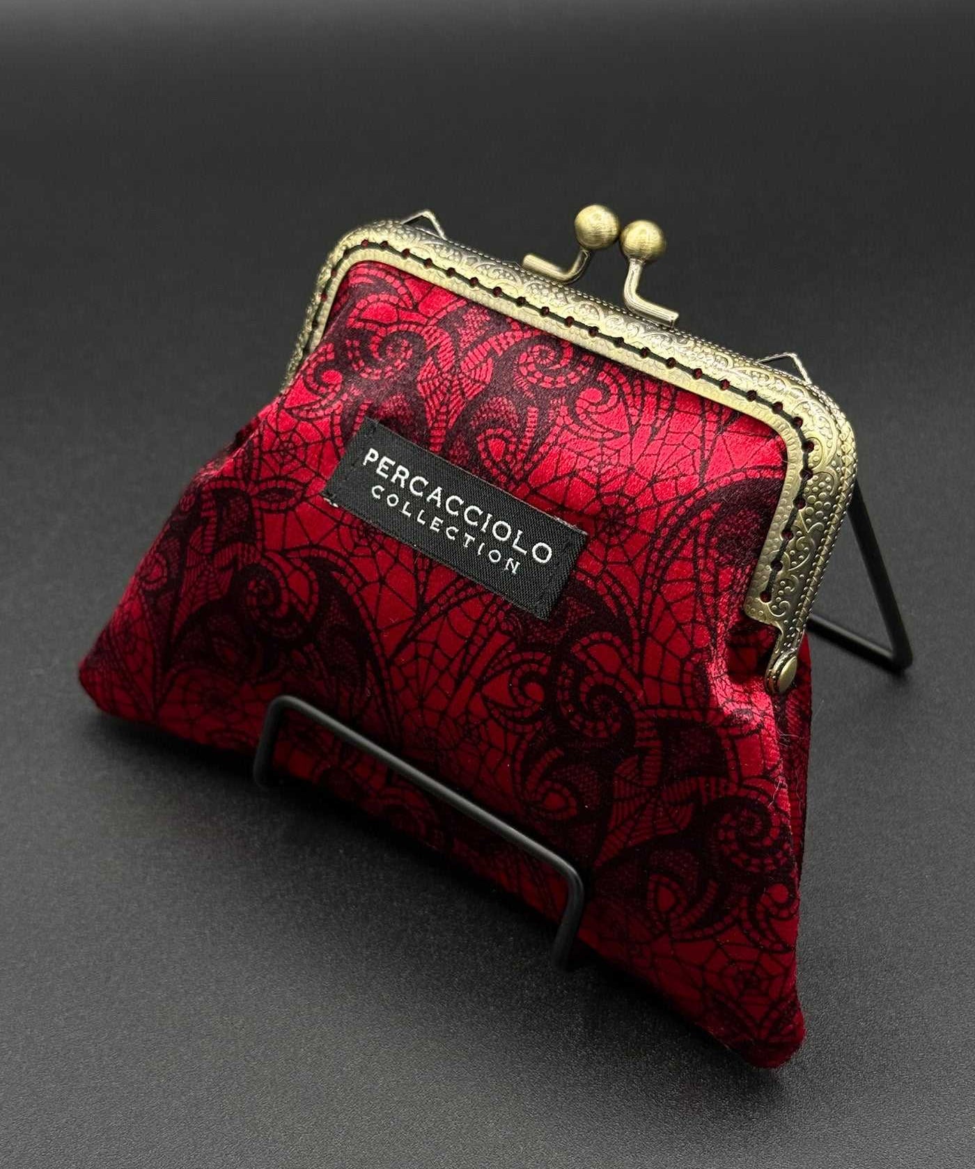 Velvet Bats Coin Purse Percacciolo Collection