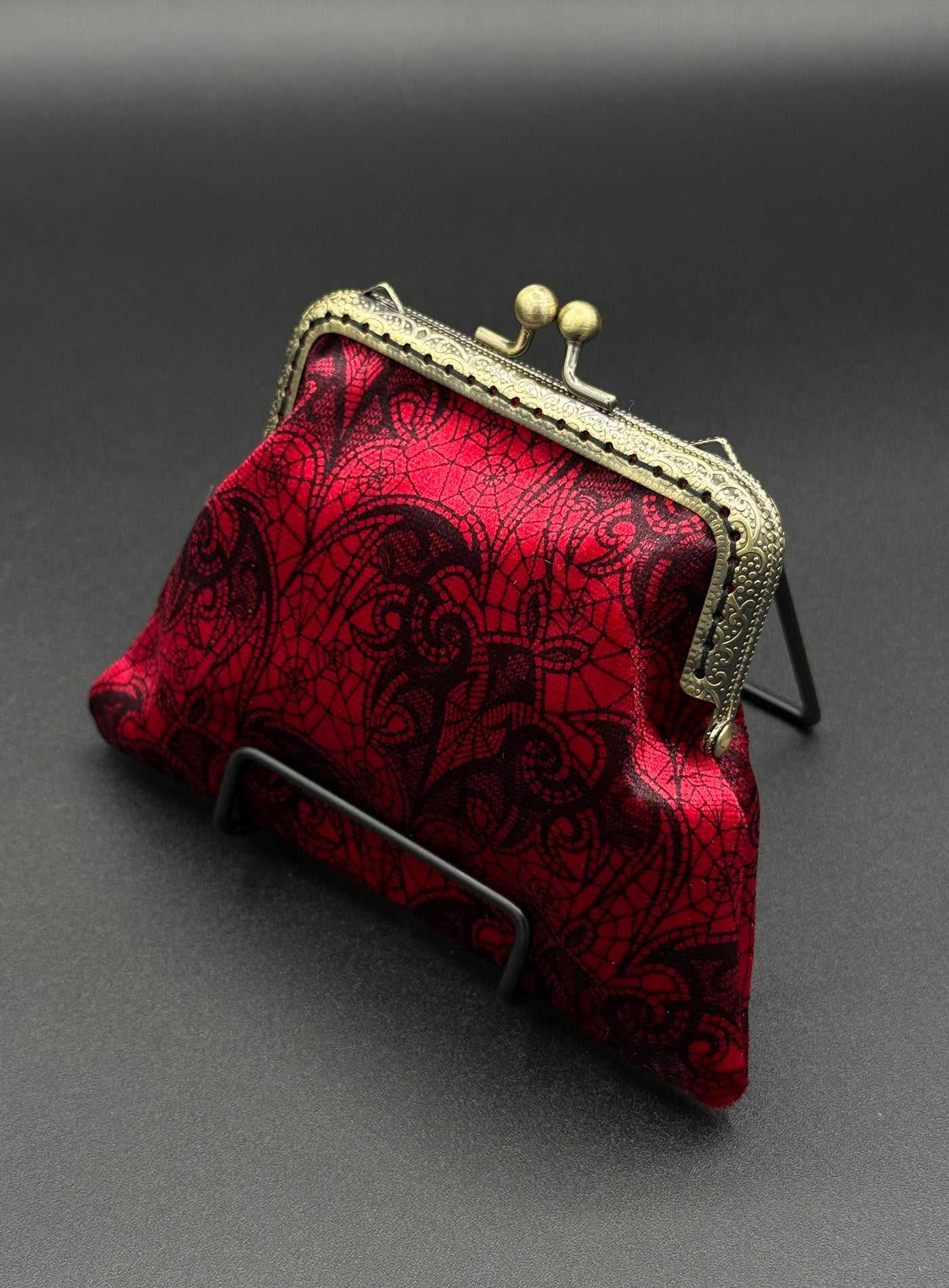 Velvet Bats Coin Purse Percacciolo Collection