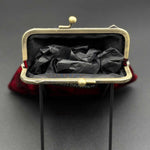 Velvet Bats Coin Purse Percacciolo Collection