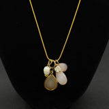 Beaded Cluster Necklace