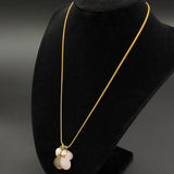 Beaded Cluster Necklace