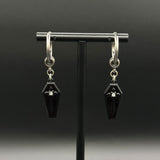 Coffin Hoop Earrings