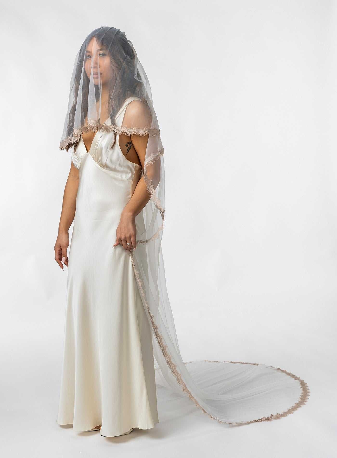 Celeste Veil Percacciolo Collection