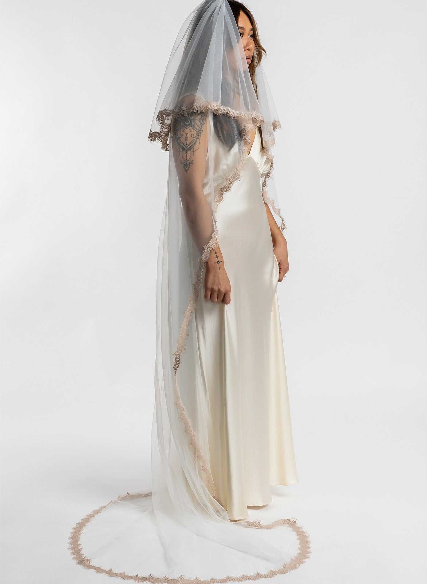 Celeste Veil Percacciolo Collection