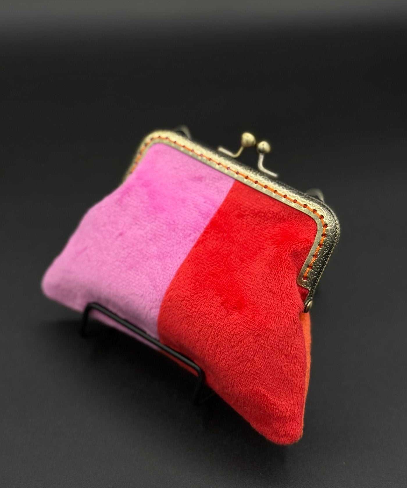 Color Block Coin Purse Percacciolo Collection