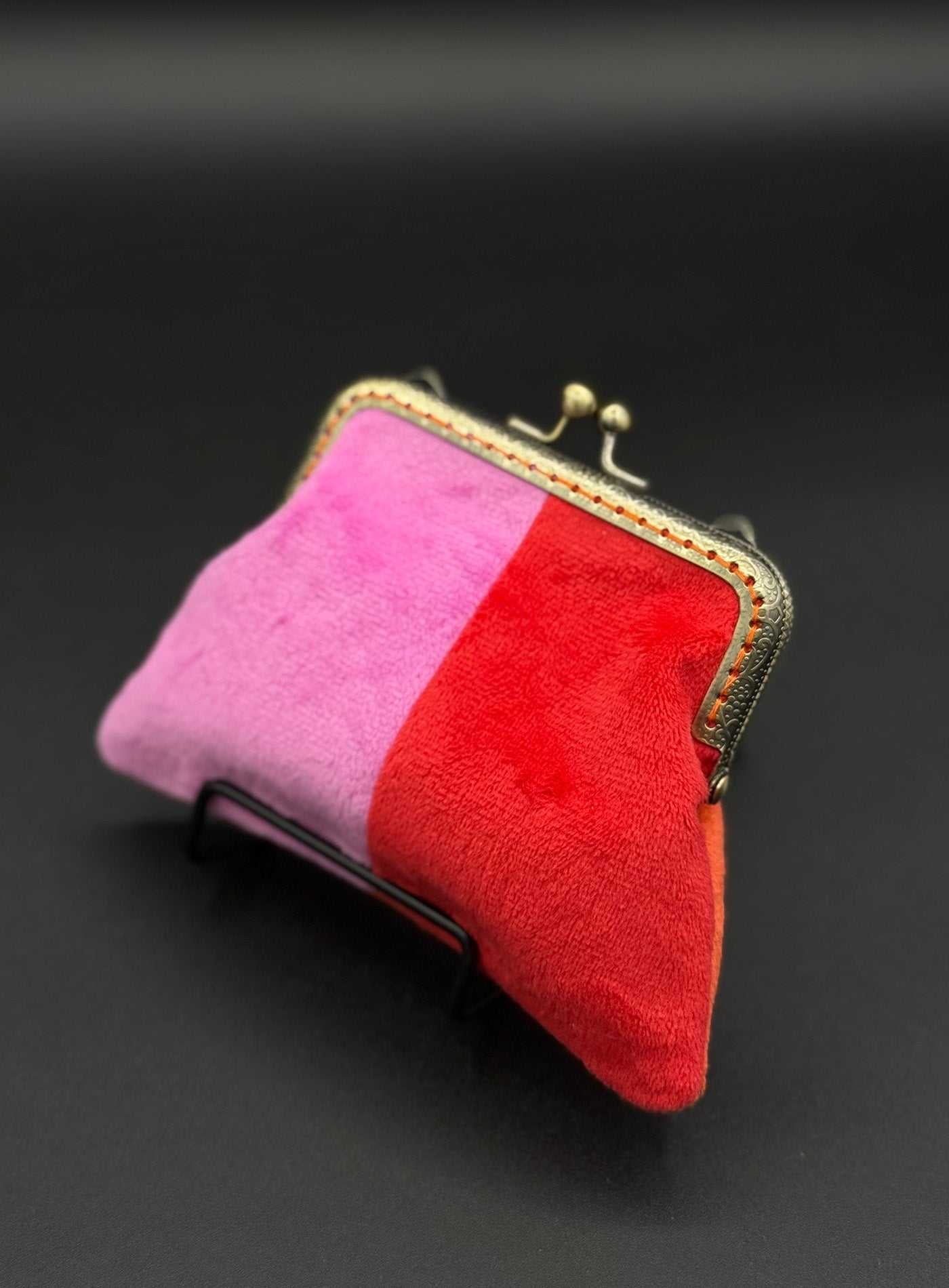 Color Block Coin Purse Percacciolo Collection