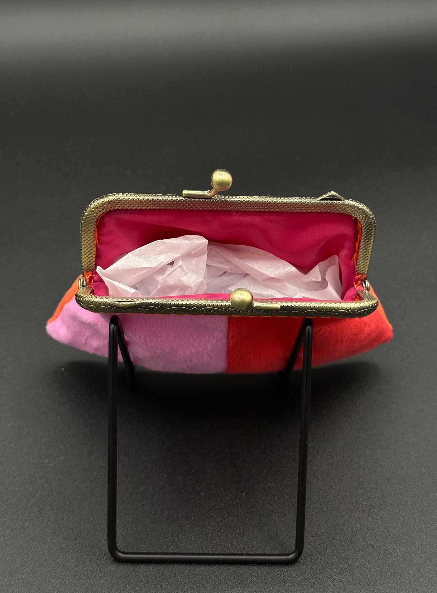 Color Block Coin Purse Percacciolo Collection