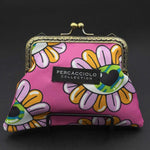 Floral Eye Coin Purse Percacciolo Collection