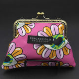 Floral Eye Coin Purse Percacciolo Collection