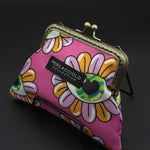 Floral Eye Coin Purse Percacciolo Collection