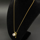 Key Charm Necklace