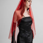 Lydia Beaded Fingertip Veil Percacciolo Collection