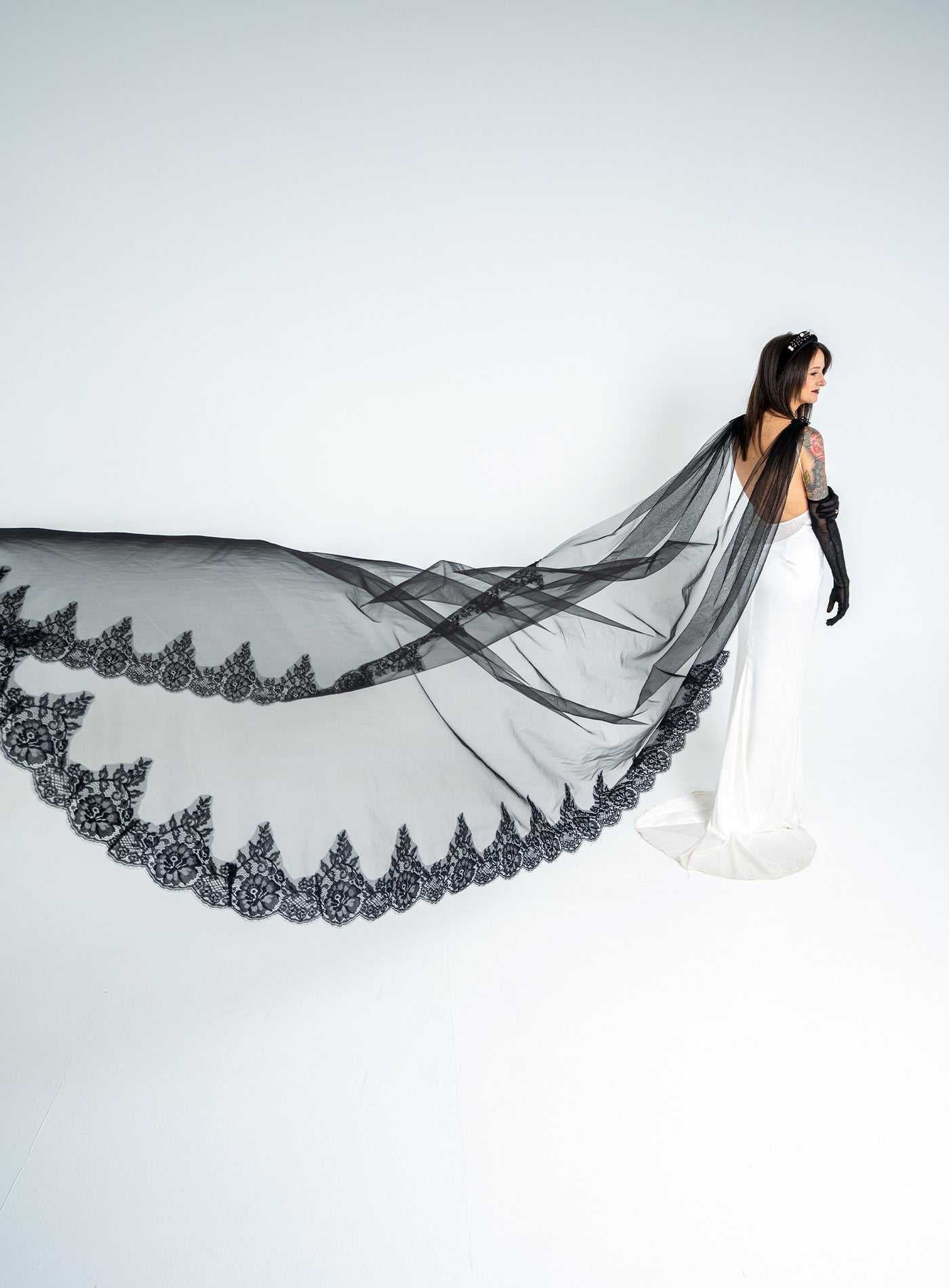 Mara Cape Veil Percacciolo Collection