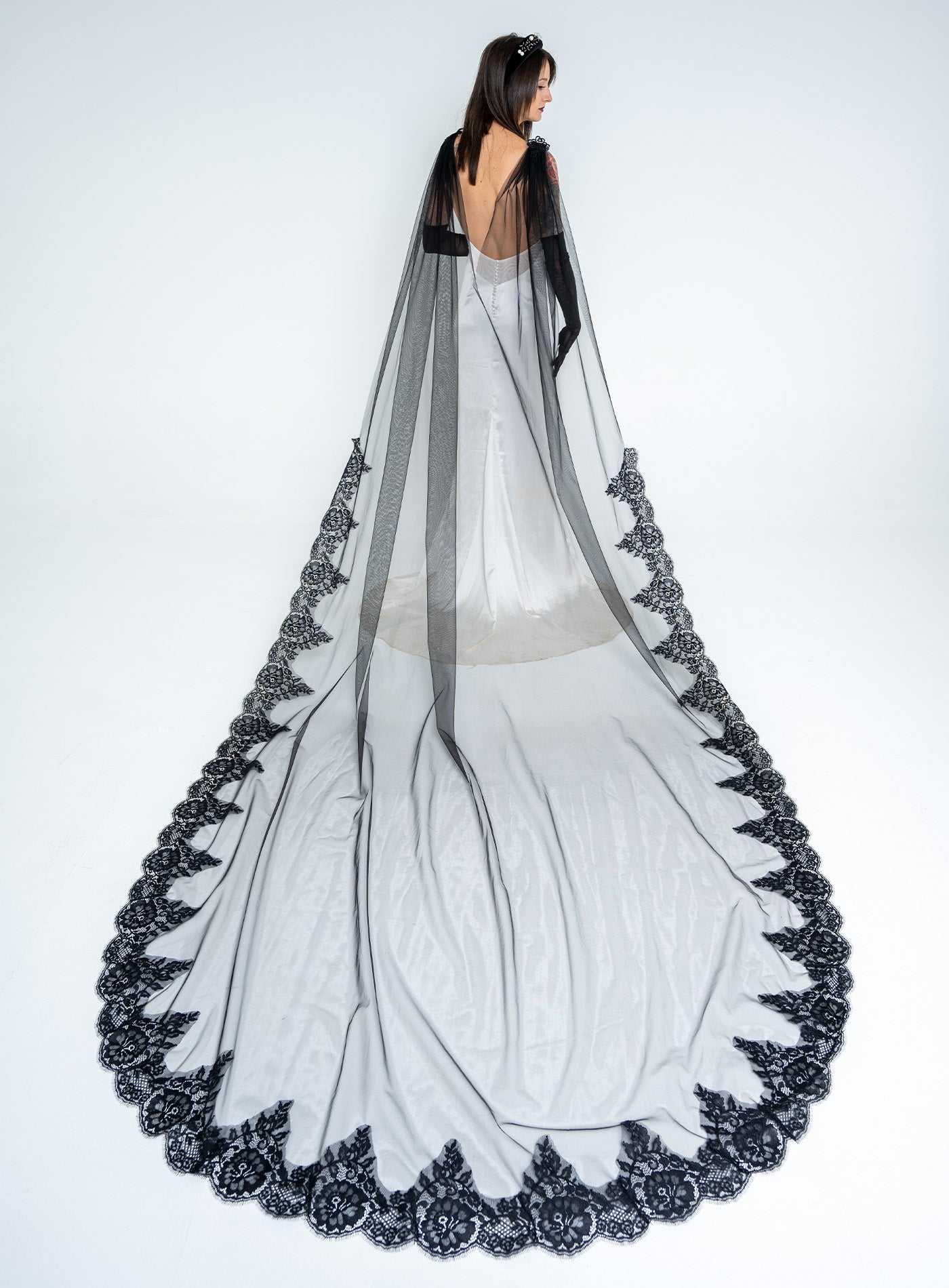 Mara Cape Veil Percacciolo Collection