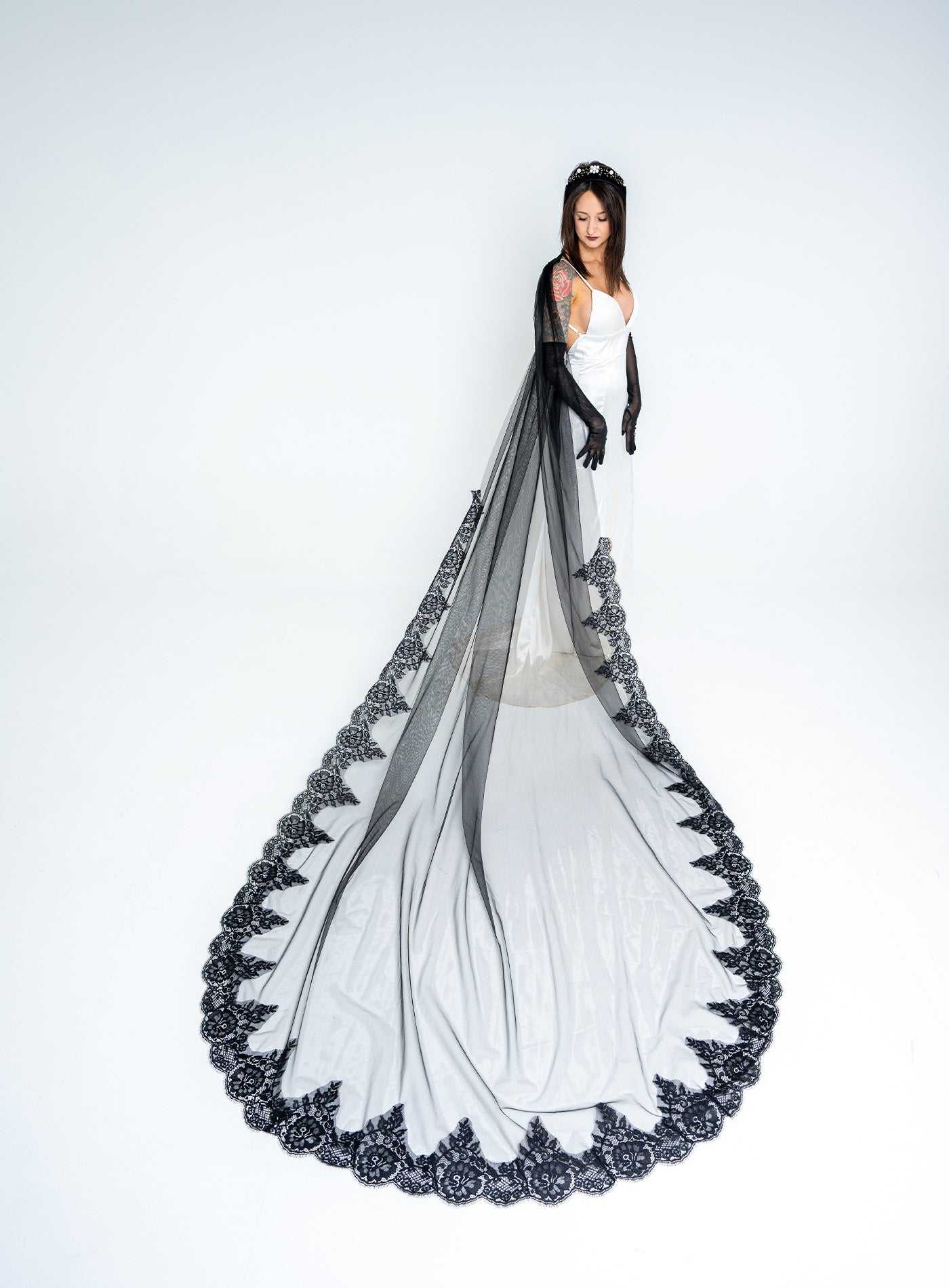 Mara Cape Veil Percacciolo Collection