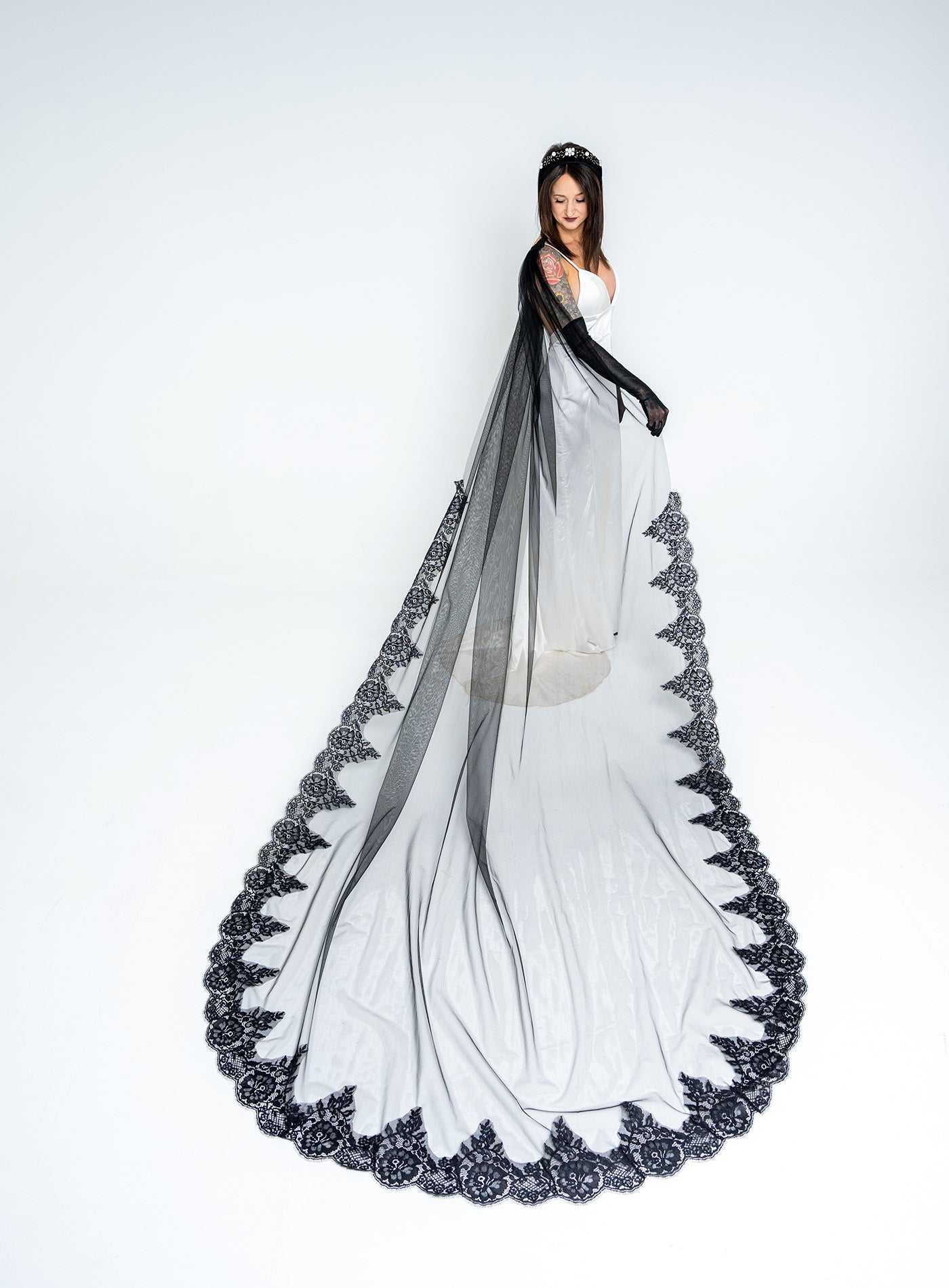 Mara Cape Veil Percacciolo Collection