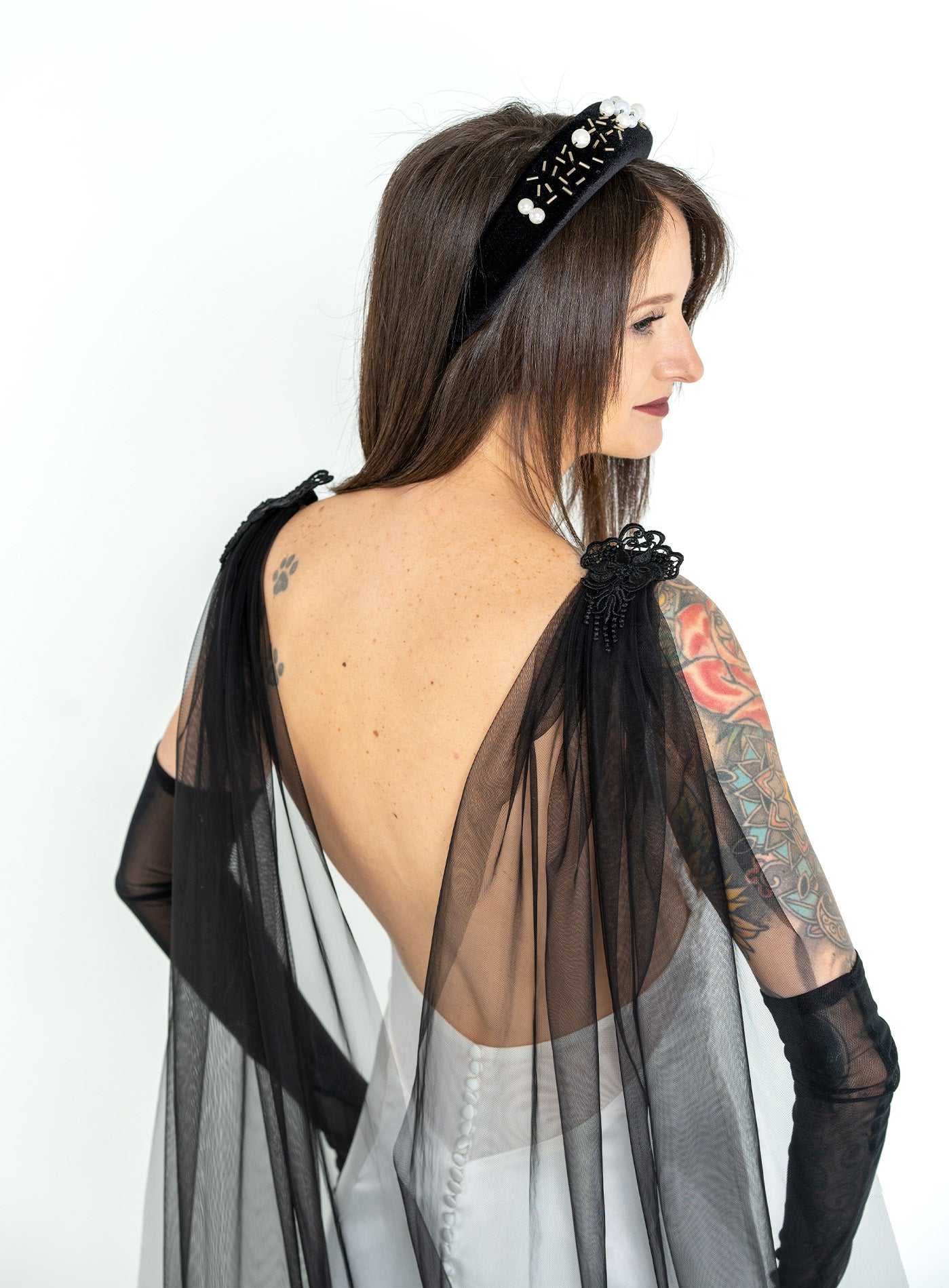 Mara Cape Veil Percacciolo Collection