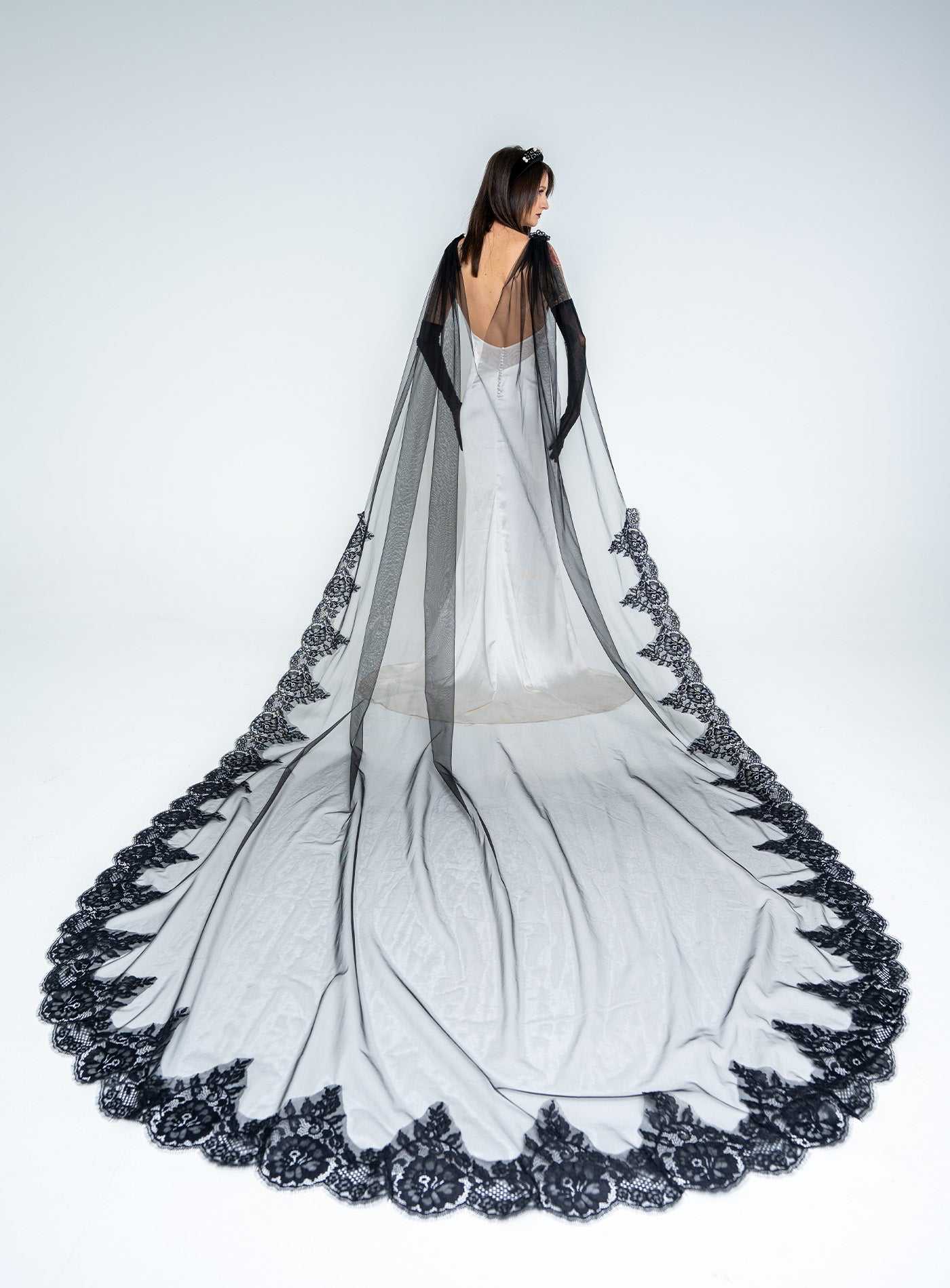 Mara Cape Veil Percacciolo Collection