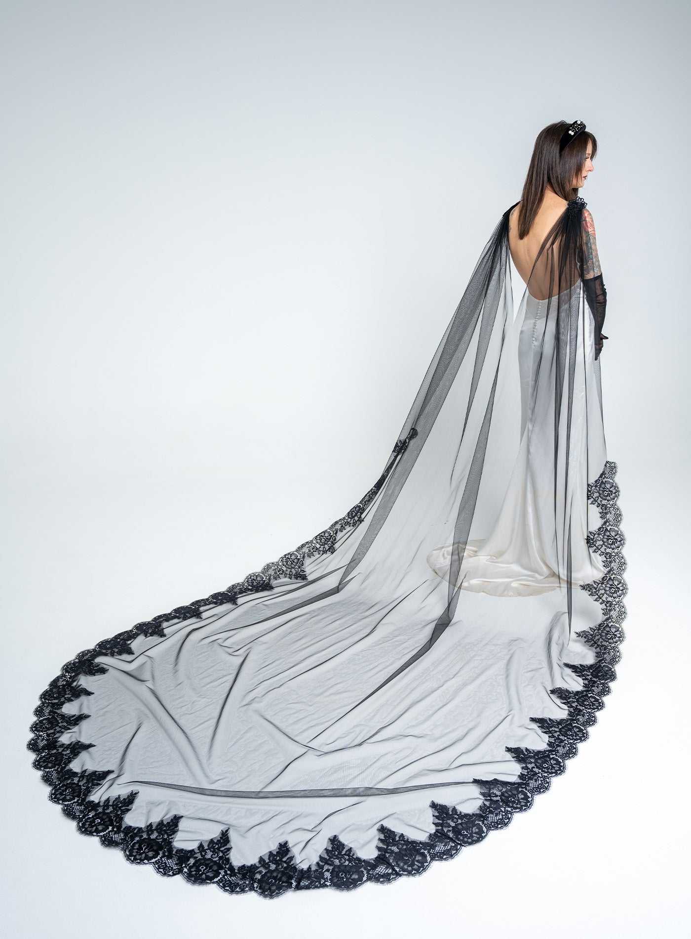 Mara Cape Veil Percacciolo Collection