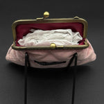 Quilted Dusty Rose Coin Purse Percacciolo Collection