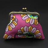 Floral Eye Coin Purse Percacciolo Collection