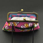 Floral Eye Coin Purse Percacciolo Collection