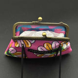Floral Eye Coin Purse Percacciolo Collection